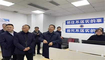 市委常委、組織部部長張鵬飛一行慰問遂寧遂星公司籌備組員工